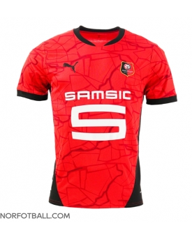 Billige Fotballdrakt Stade Rennais Replika Hjemmedrakt 2024-25 Kortermet